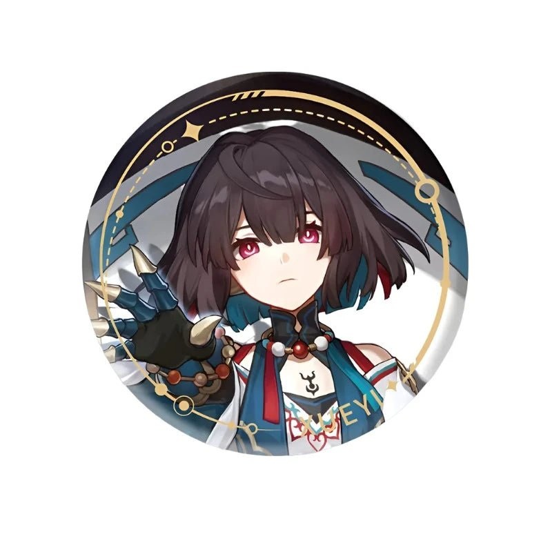 [Honkai Star Rail] The Destruction Character Warp Artwork Can Badge – Xueyi