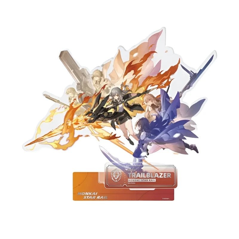 [Honkai Star Rail] The Preservation  Character Warp Artwork Acrylic Stand – Female Trailblazer