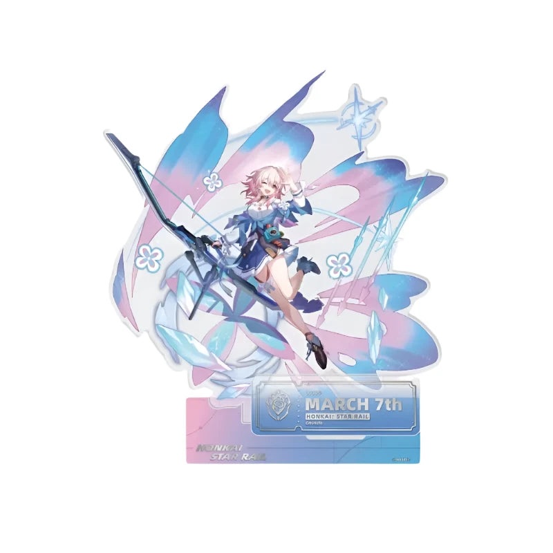 [Honkai Star Rail] The Preservation  Character Warp Artwork Acrylic Stand – March 7th
