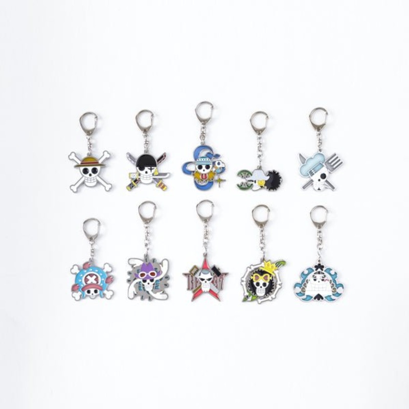 [One Piece] Pirate Flag Stained Glass Charm