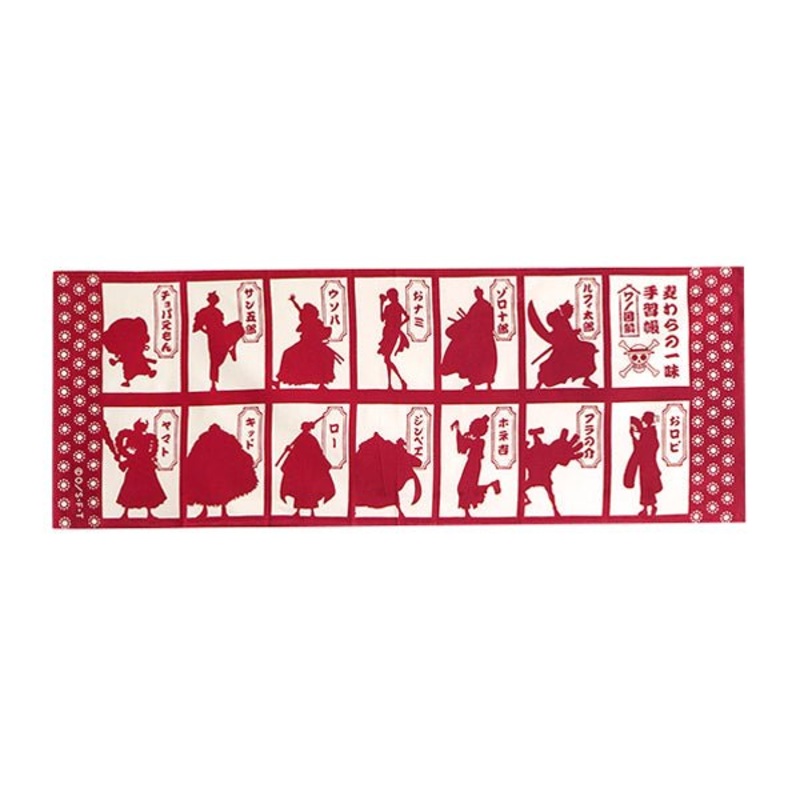 [One Piece] Tenugui- Straw Hat Crew