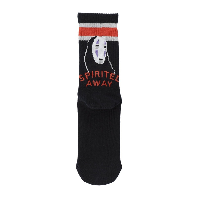 [Studio Ghibli] Spirited Away Mid High Socks Black 23-25cm No Face