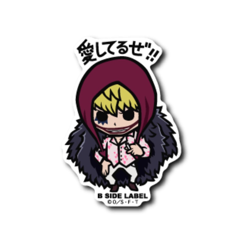 [One Piece] B-Side Label Sticker- Donquixote Rosinante (Corazon)