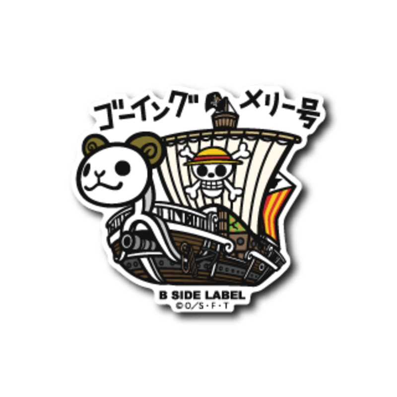 [One Piece] B-Side Label Sticker- Going Merry