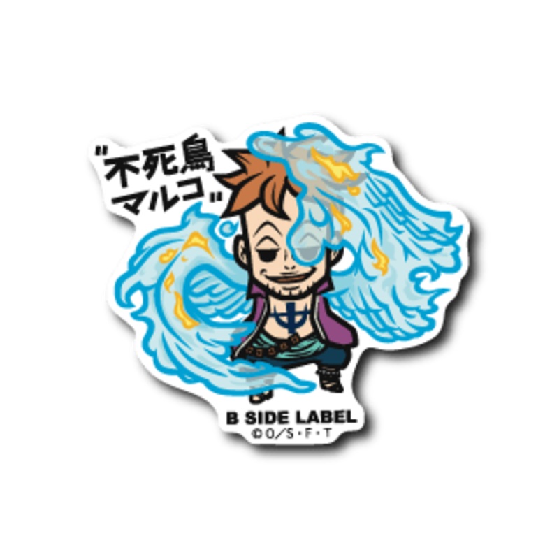 [One Piece] B-Side Label Sticker- Marco (A)