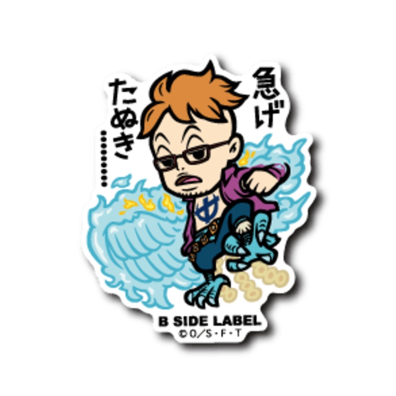 [One Piece] B-Side Label Sticker- Marco (B)