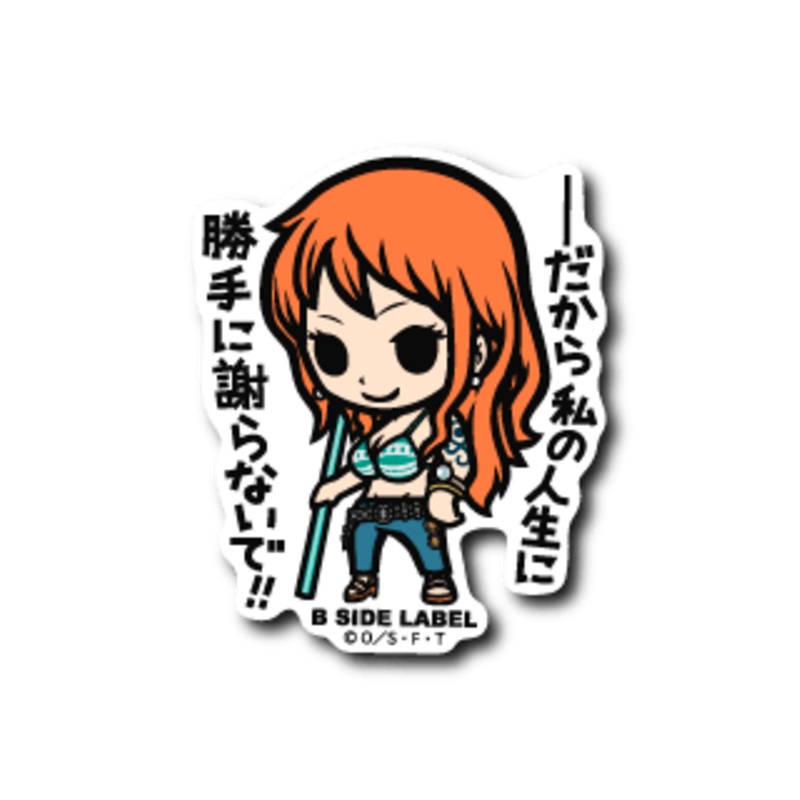[One Piece] B-Side Label Sticker- Nami