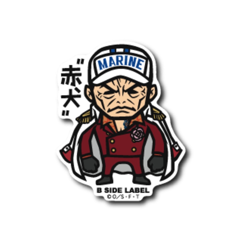 [One Piece] B-Side Label Sticker- Sakazuki Akainu