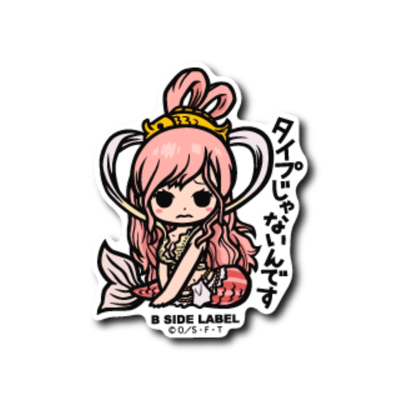 [One Piece] B-Side Label Sticker- Shirahoshi