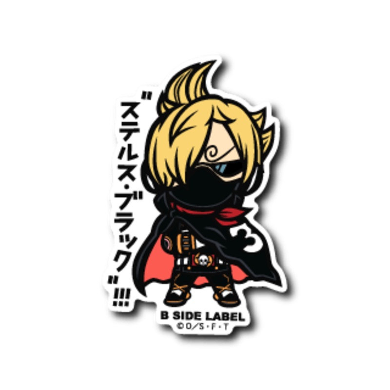 [One Piece] B-Side Label Sticker- Soba Mask Sanji