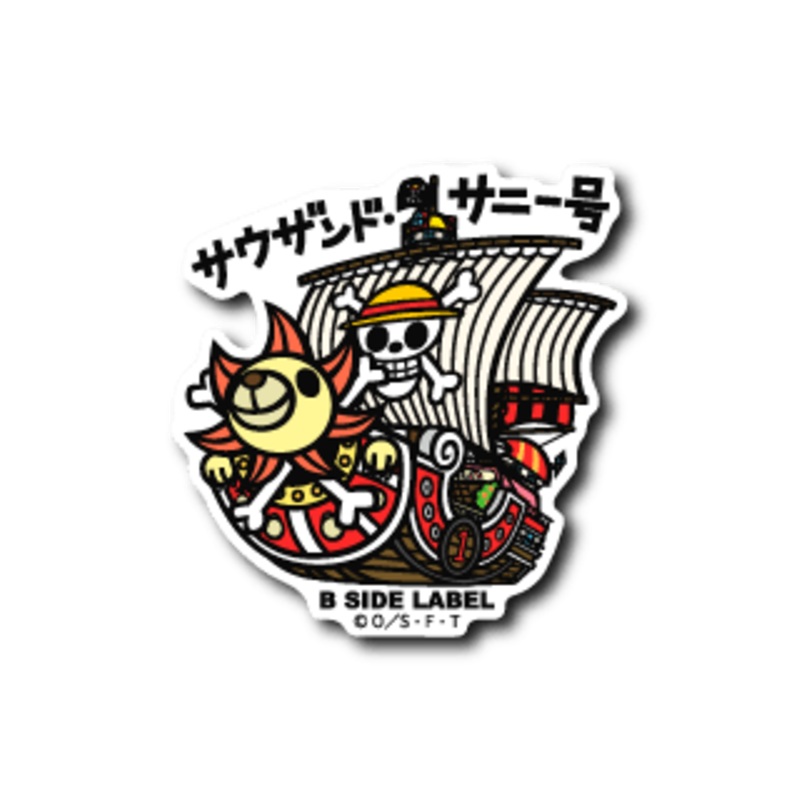 [One Piece] B-Side Label Sticker- Thousand Sunny