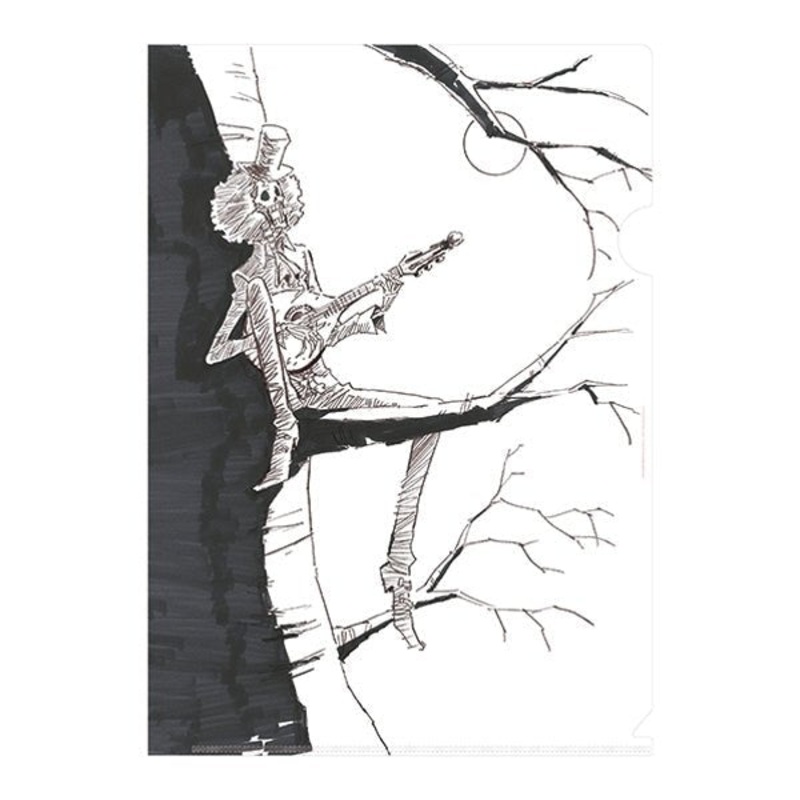 [One Piece] Illustration Works Clear File- Brook