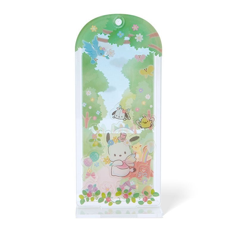 [Sanrio] Cherry Blossom Shaking Acrylic- Pochacco