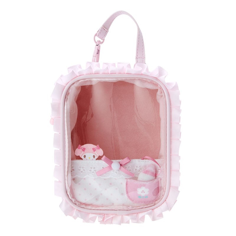 [Sanrio] Enjoy Idol Baby Stuffed Toy Pouch- My Melody