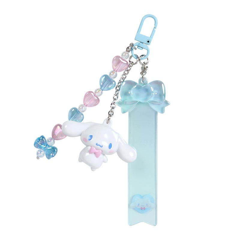 [Sanrio] Layered Charm with 3D Keychain Figure- Cinnamoroll