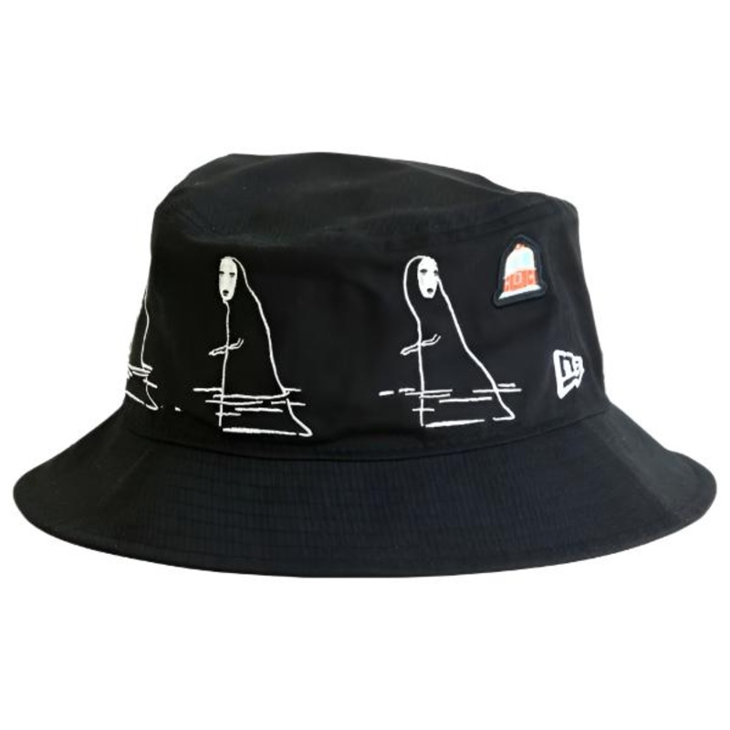 [Studio Ghibli] Embroidered Spirited Away NEW ERA Collaboration Bucket Hat (Size: M/L)
