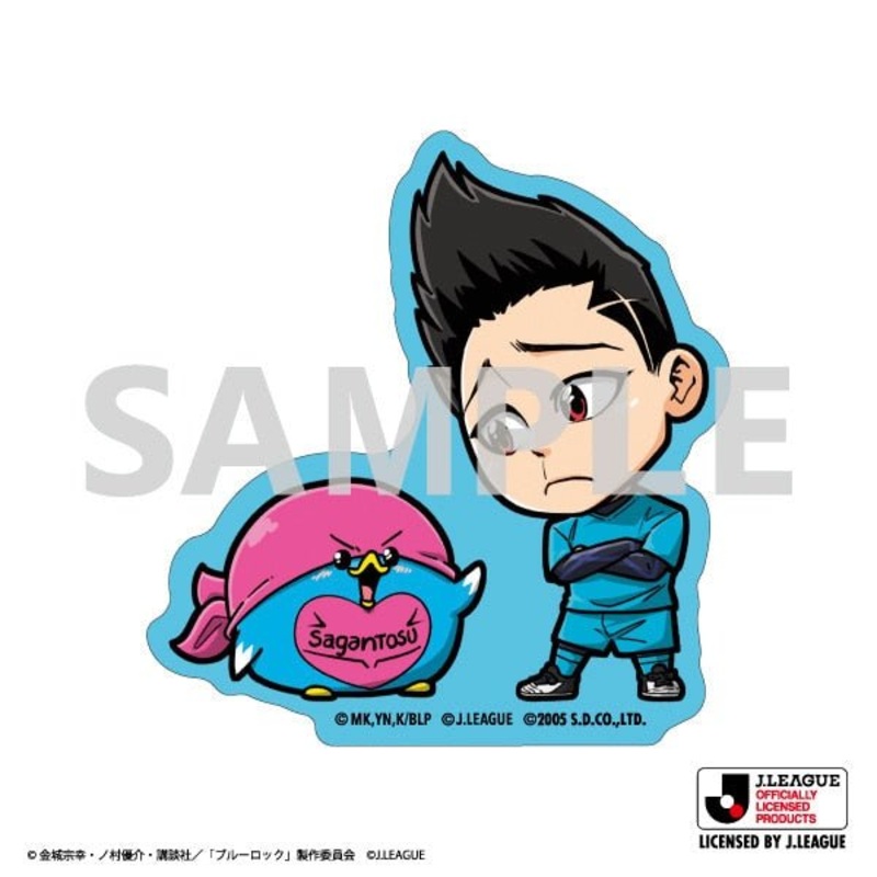 [Blue Lock] JJ League Sticker- Barou Teruhide & Sagan Tosu