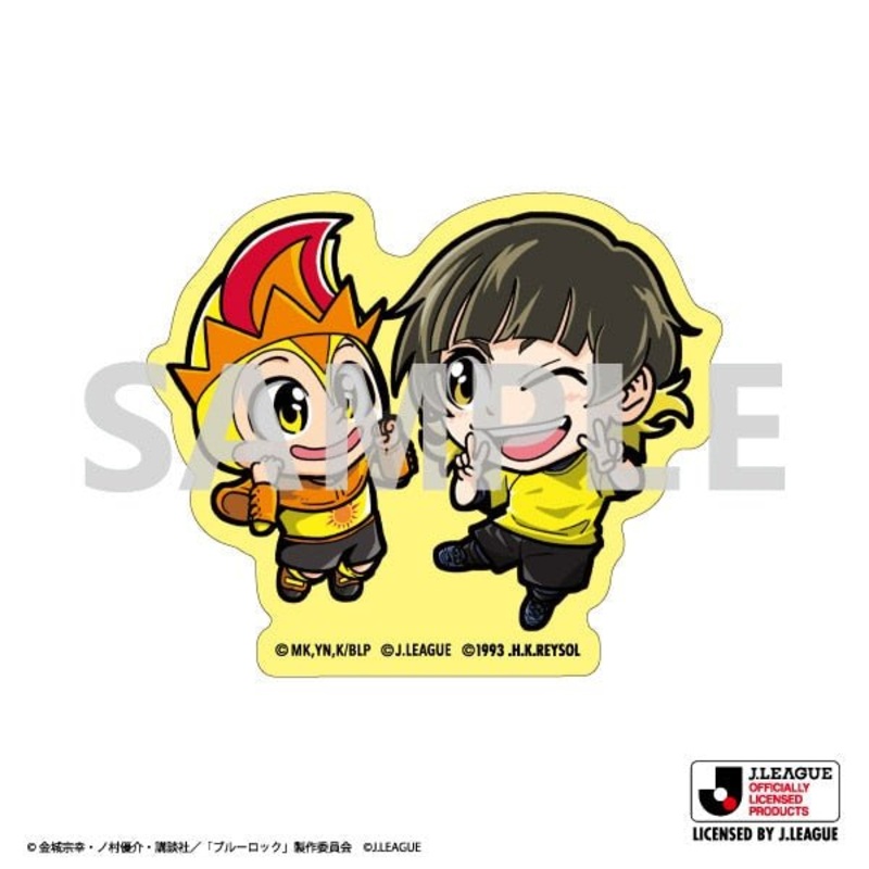 [Blue Lock] JJ League Sticker- Meguru Bachira & Kashiwa Reysol