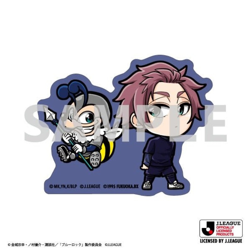 [Blue Lock] JJ League Sticker- Sae Itoshi & Avispa Fukuoka
