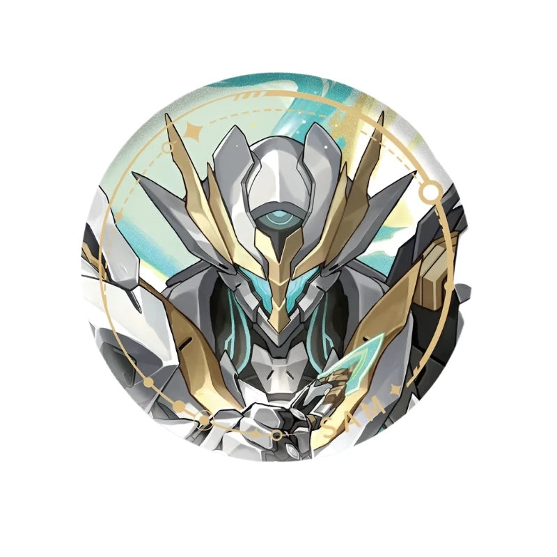 [Honkai Star Rail] The Adaptive Character Warp Artwork Can Badge – Sam