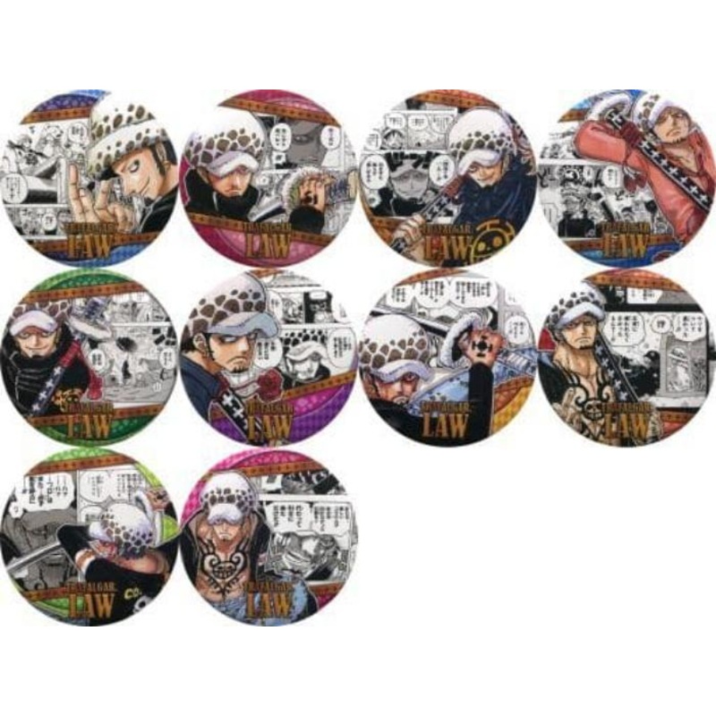 [One Piece] Collection Can Badge HEROES Blind Bag- Trafalgar Law