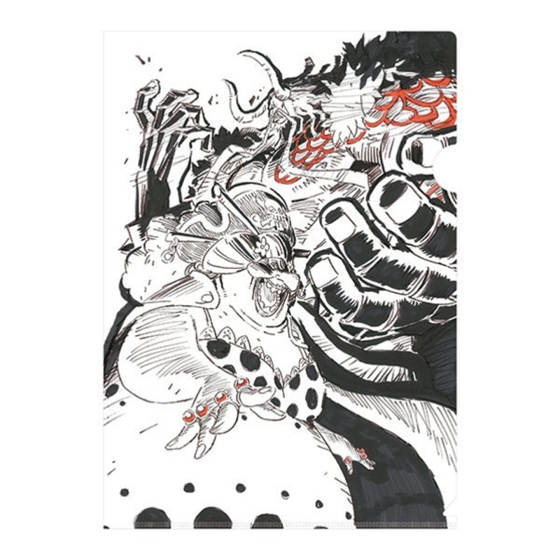 [One Piece] Illustration Works Clear File- Kaido/ Charlotte Linlin