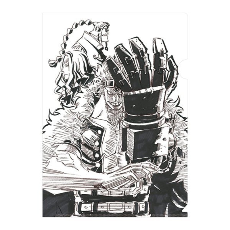 [One Piece] Illustration Works Clear File- Kid/ Apoo/ Hawkins