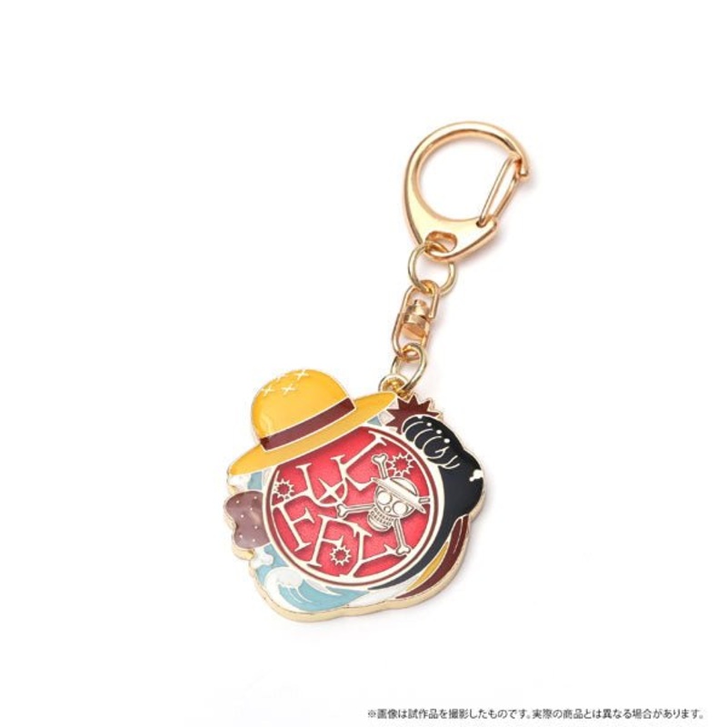 [One Piece] Symbol Motif Metal Key Ring- Monkey D. Luffy