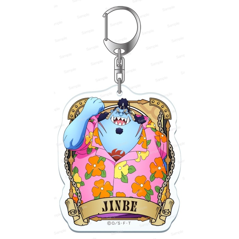 [One Piece] Ultimate Crew 8th Acrylic Keychain Jinbei