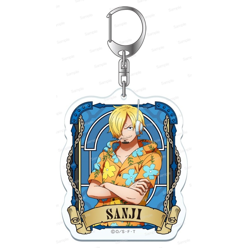 [One Piece] Ultimate Crew 8th Acrylic Keychain Sanji