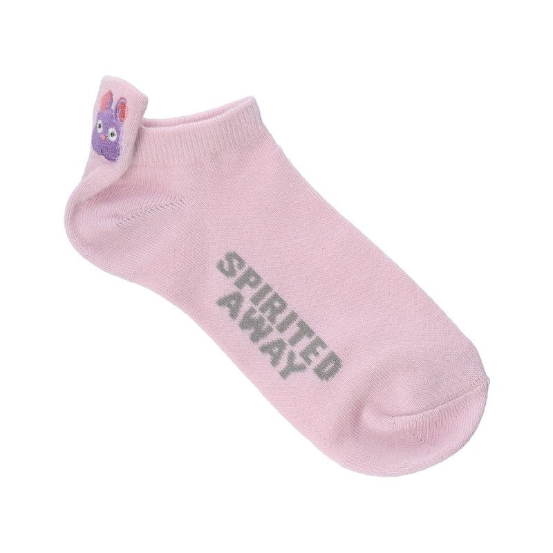 [Studio Ghibli] Spirited Away Heel Embroidered Sneaker Socks 23-25cm- Boh