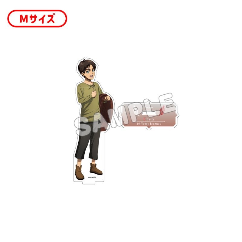 [Attack on Titan] 10 Years Journey / Original Acrylic Figure M Eren (Past)