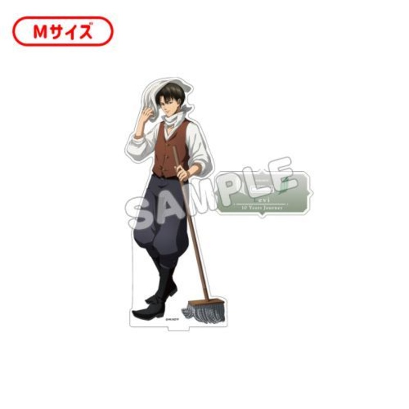[Attack on Titan] 10 Years Journey Original Acrylic Figure M Levi (Past)