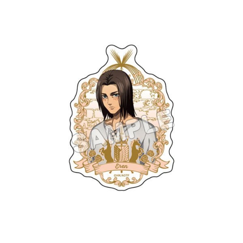 [Attack on Titan] 10 Years Journey / Original die-cut sticker Eren