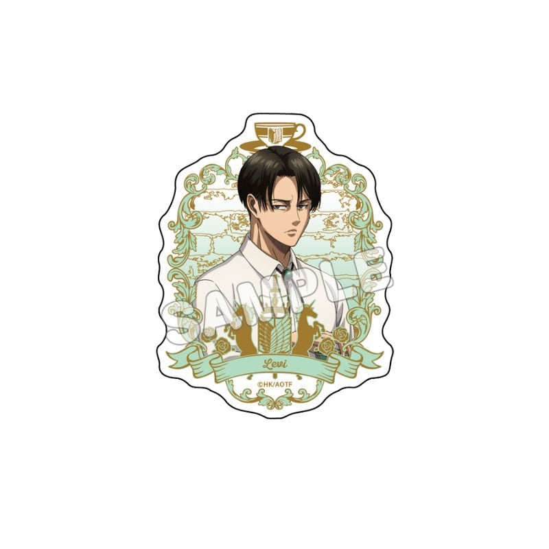 [Attack on Titan] 10 Years Journey / Original die-cut sticker Levi