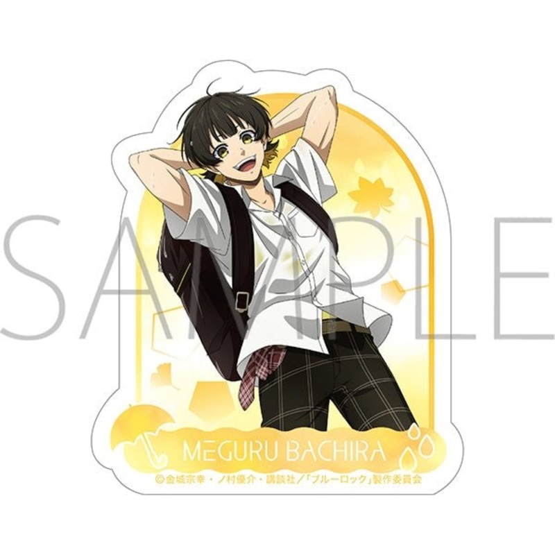 [Blue Lock] Autumn Rain Die-cut Sticker / Meguru Bachira