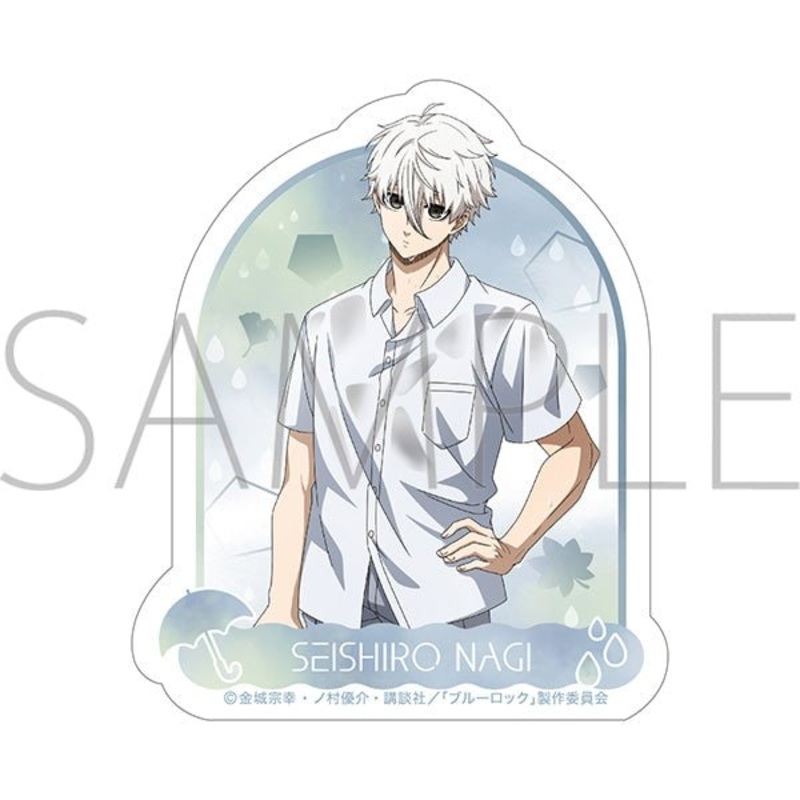 [Blue Lock] Autumn Rain Die-cut Sticker / Nagi Seishiro