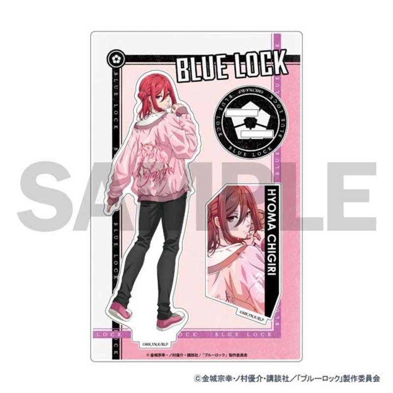 [Blue Lock] Sukajan Jacket New Illustration Acrylic Stand – Hyoma Chigiri