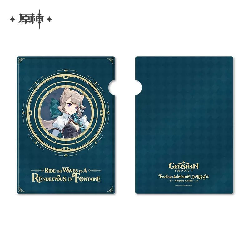 [Genshin Impact] 2023 Genshin Game Art Exhibition Series Folder -Lynette