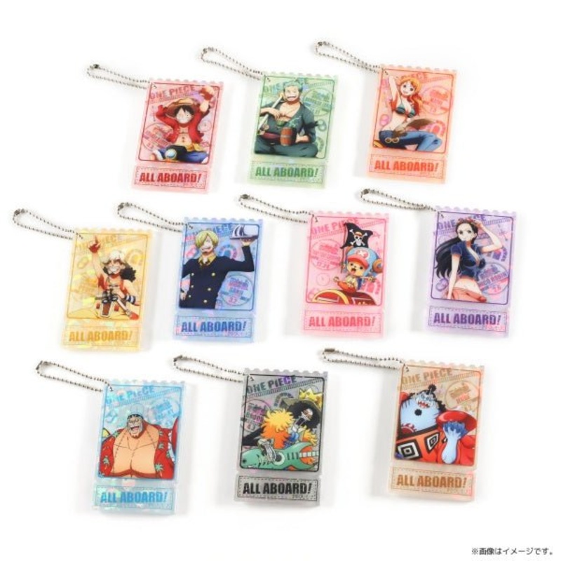 [One Piece] All Aboard! Acrylic Keychain Blind Bag