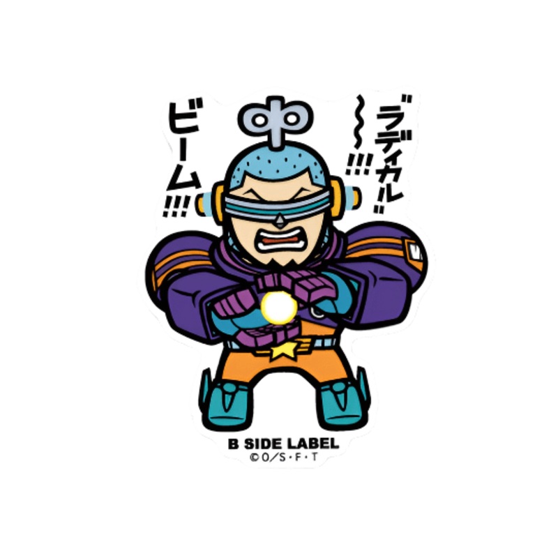 [One Piece] B-Side Label Sticker- Egghead Franky