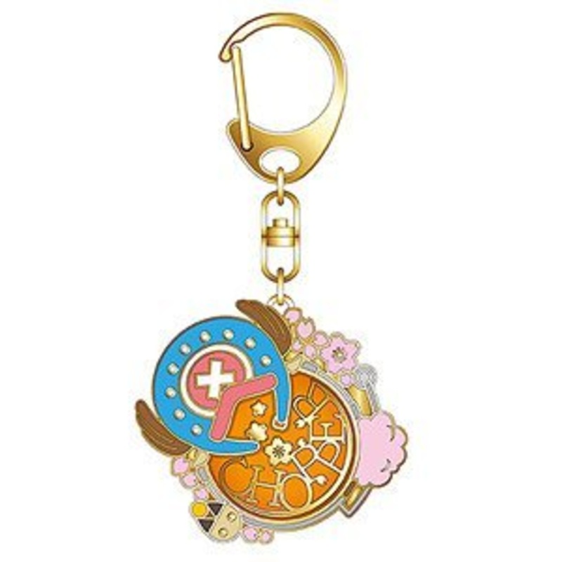 [One Piece] Symbol Motif Metal Key Ring- Chopper