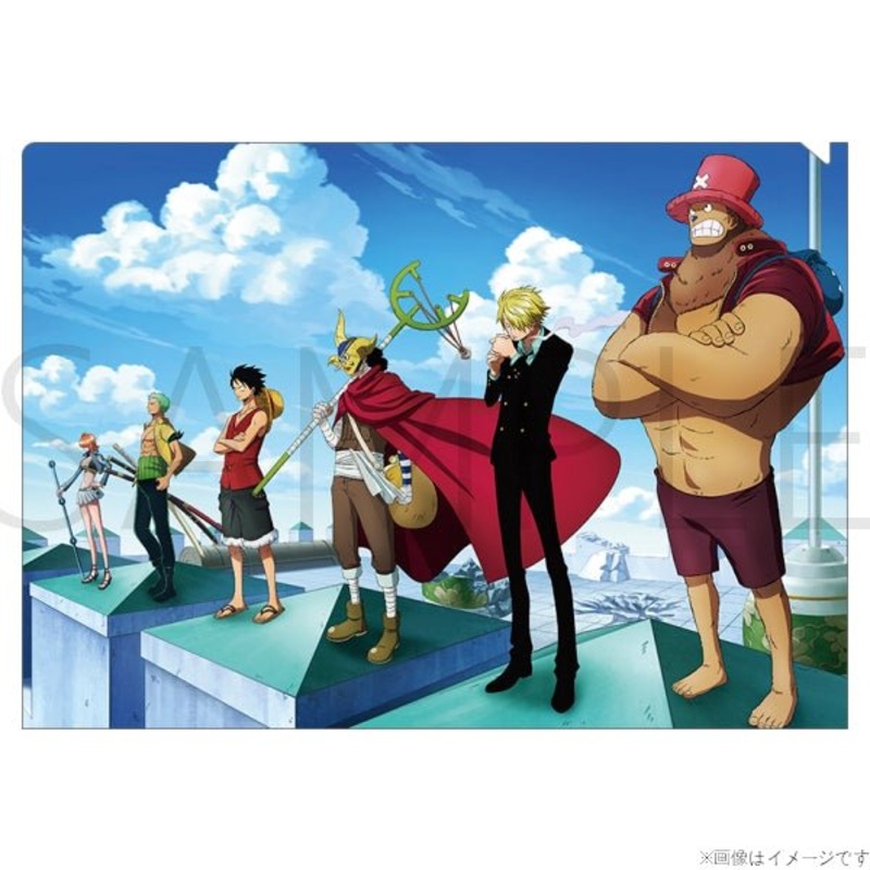 [One Piece] We Are Collection Clear File- Straw Hat Crew
