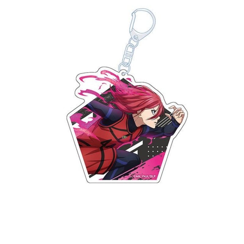 [Blue Lock] Action Acrylic Keychain – Hyoma Chigiri