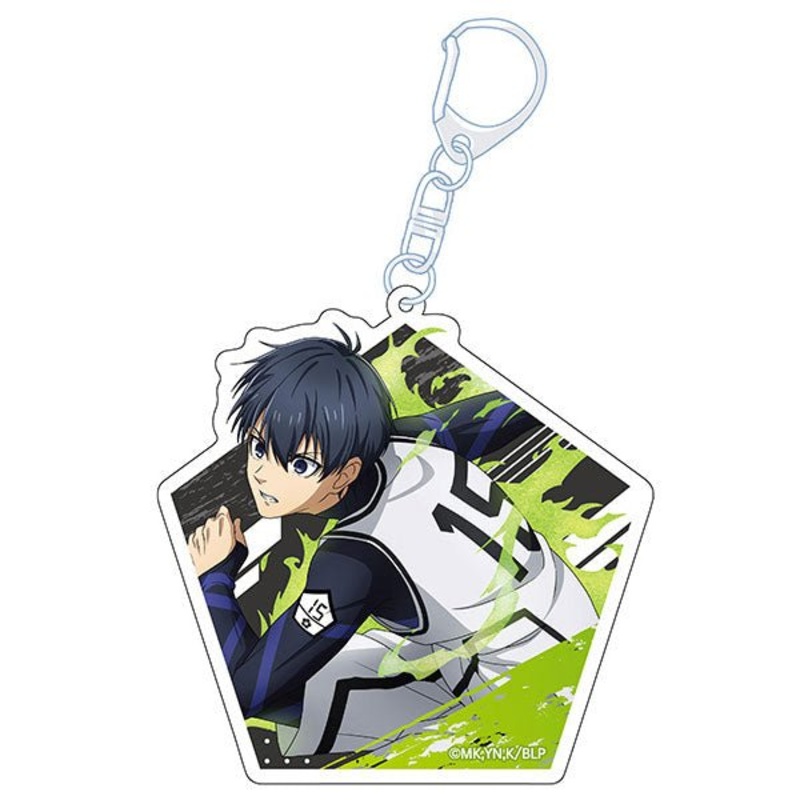 [Blue Lock] Action Acrylic Keychain – Yoichi Isagi