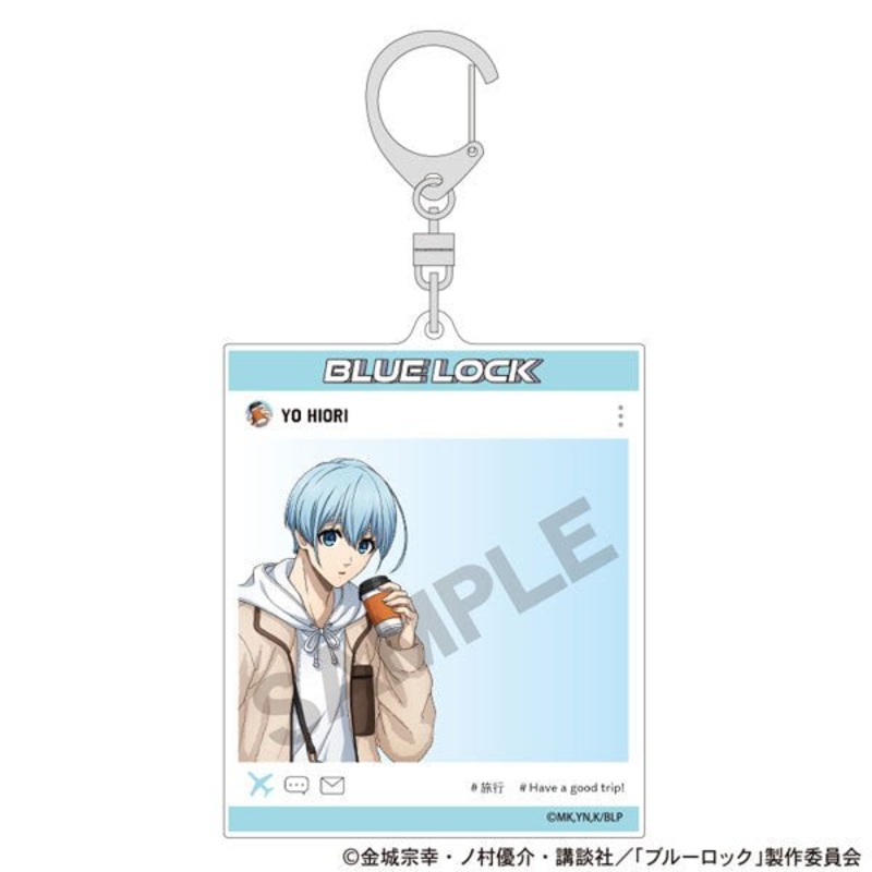 [Blue Lock] Travel Acrylic Keychain – Yo Hiori
