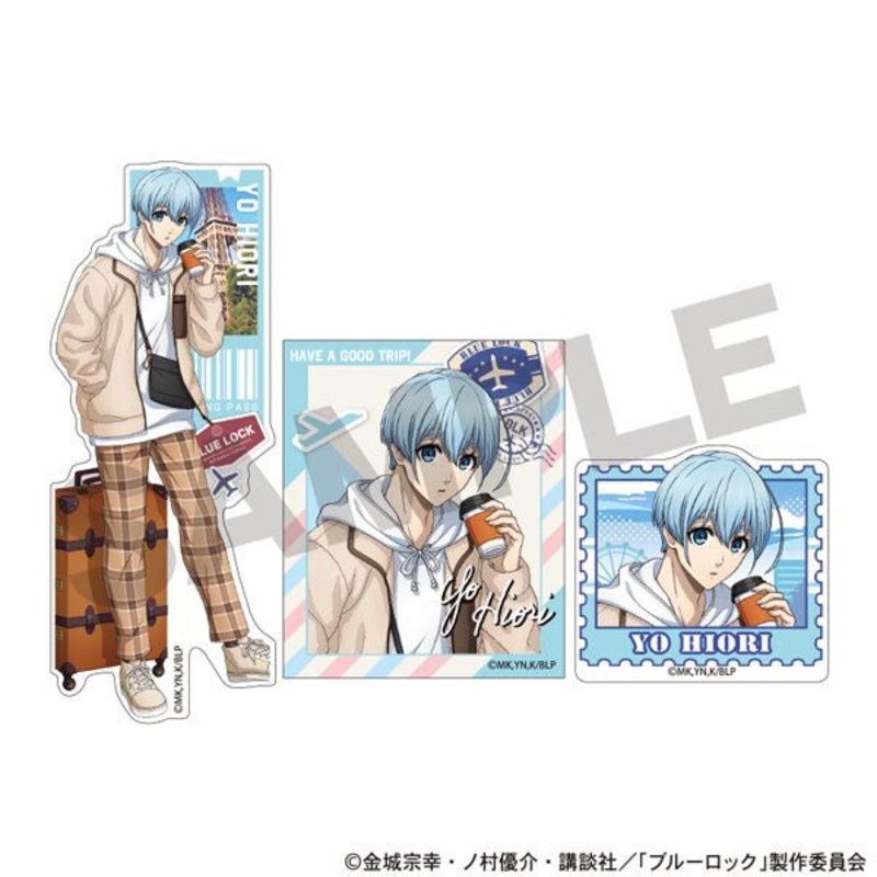 [Blue Lock] Travel Themed Sticker Pack- Yo Hiori
