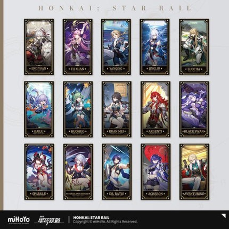 [Honkai Star Rail] 1st Anniversary Collectible Card Blind Pack