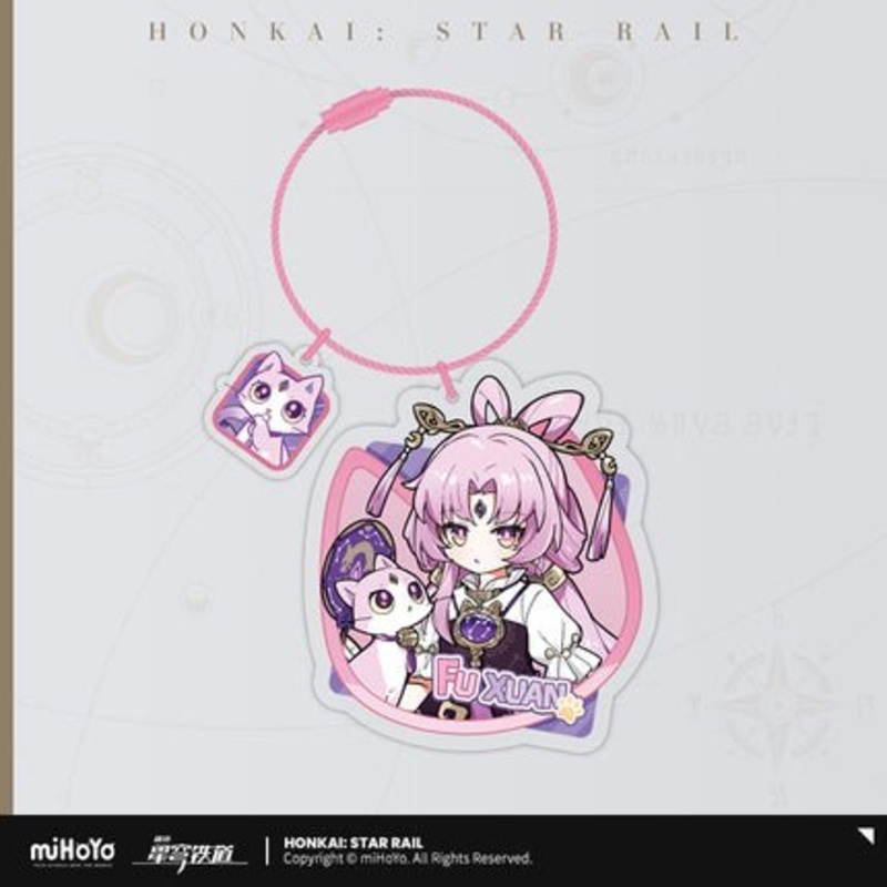 [Honkai Star Rail] Acrylic Pendant of the Tiny Cat Series – Fu Xuan