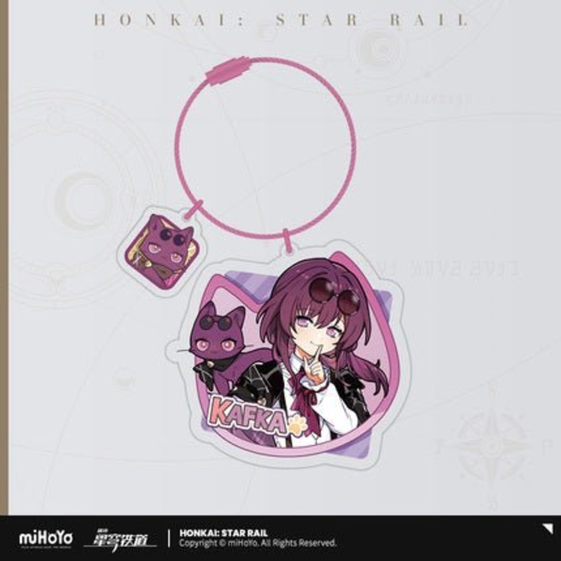 [Honkai Star Rail] Acrylic Pendant of the Tiny Cat Series – Kafka